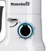 Mixer electric cu bol inox 4.5 L, Hausberg HB-7615, 1090 w, 6 trepte, alb